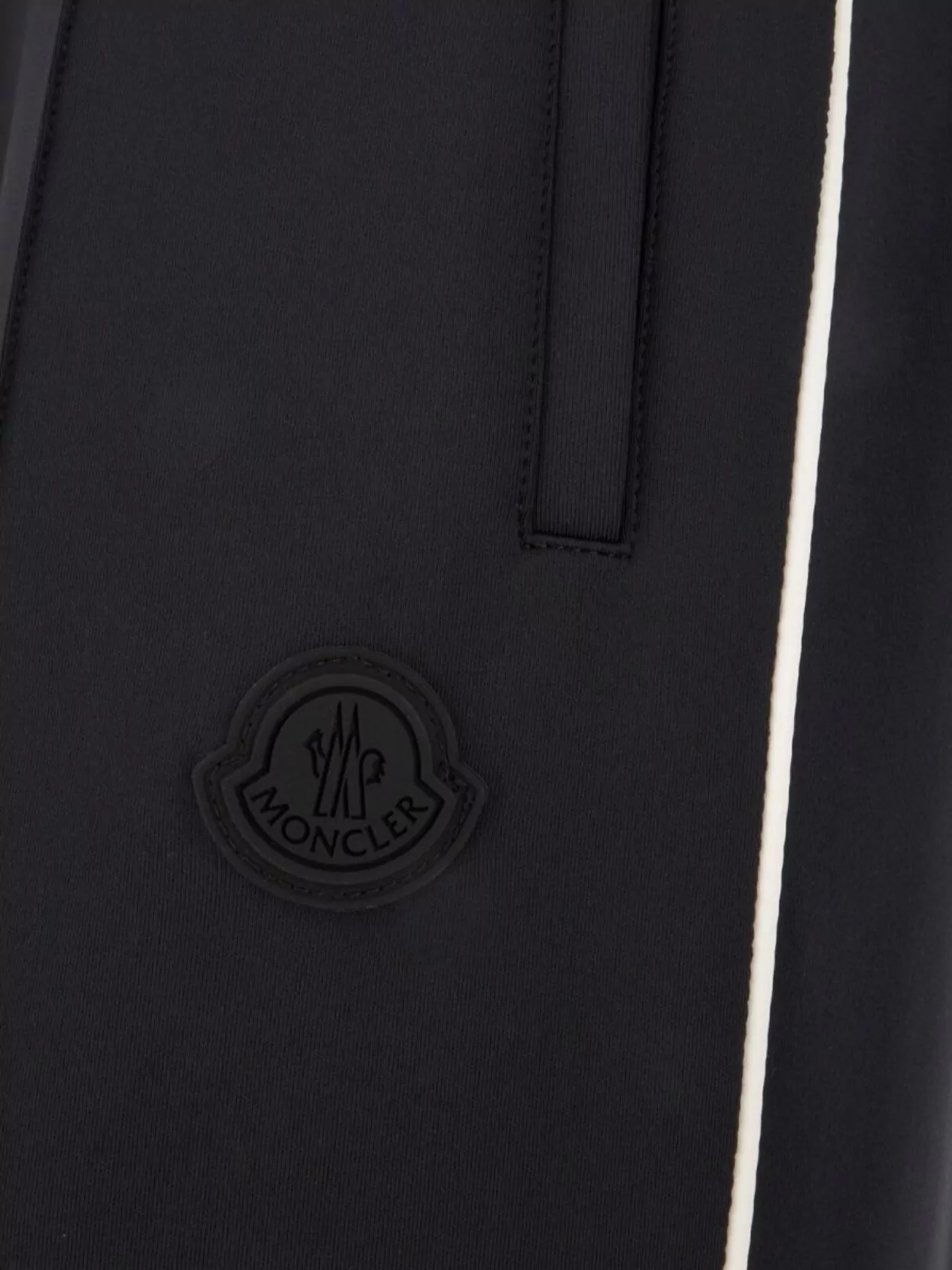 MONCLER JOGGERS ELASTIC WAISTBAND STRETCH POLYESTER