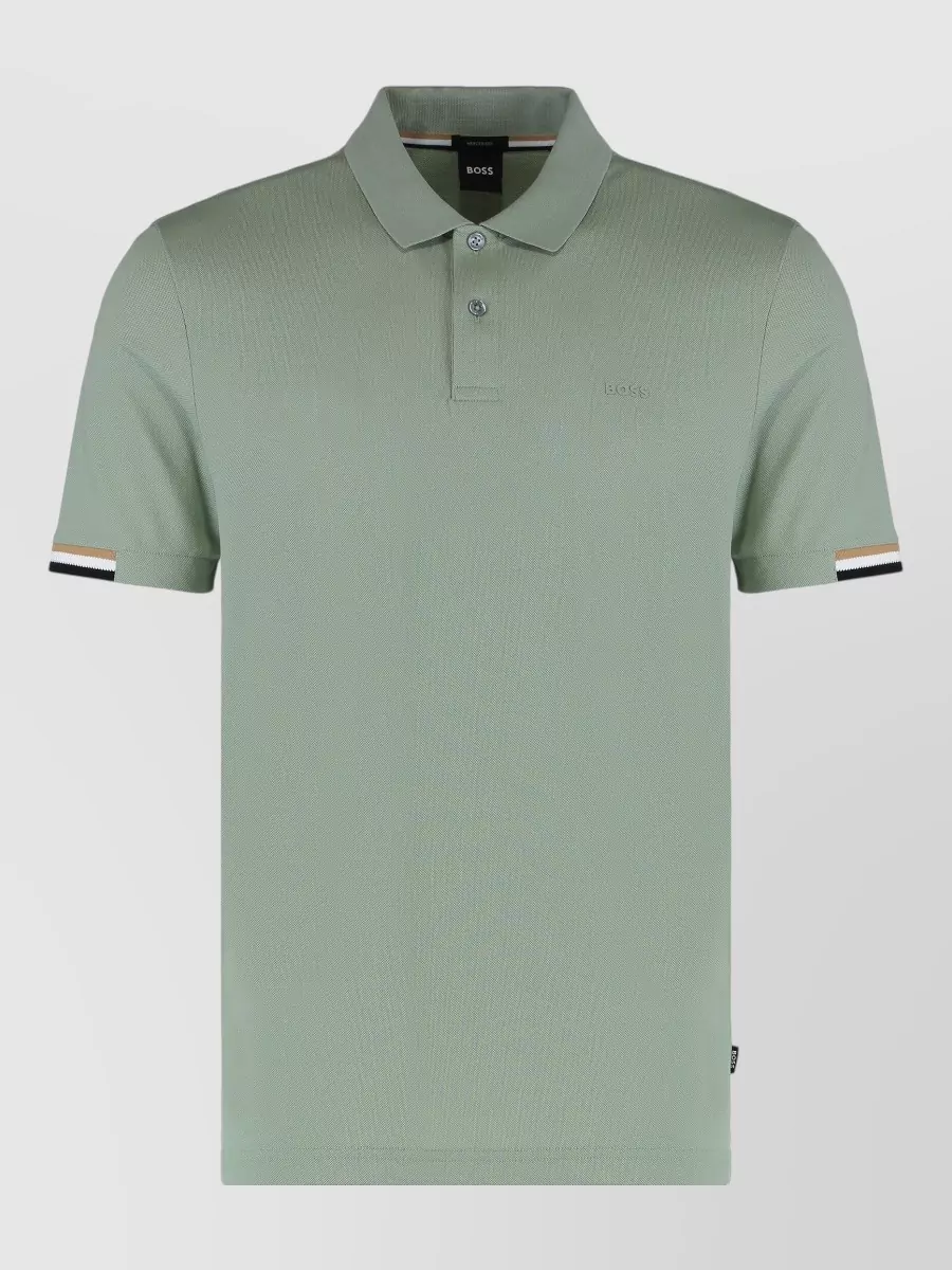Boss short-sleeve polo shirt