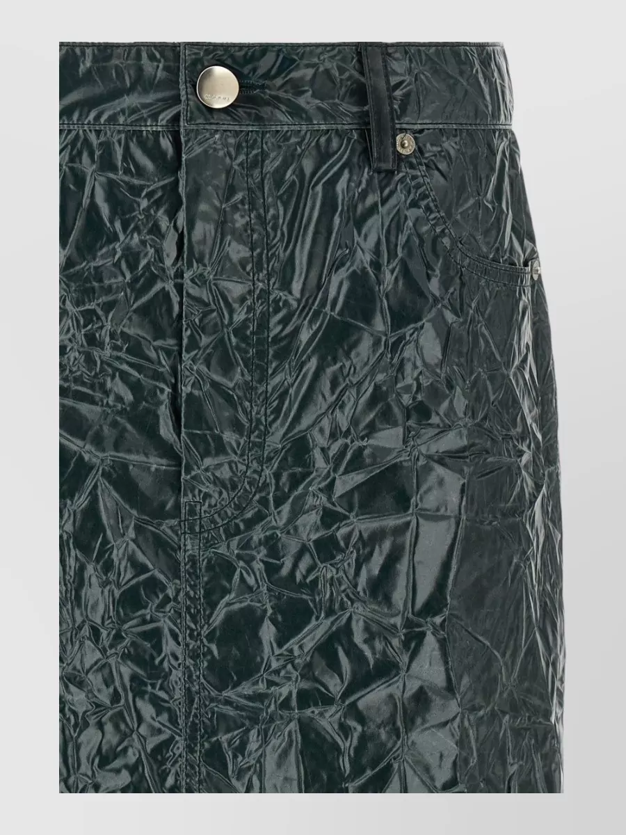 Marni Wrinkled-Effect Skirt
