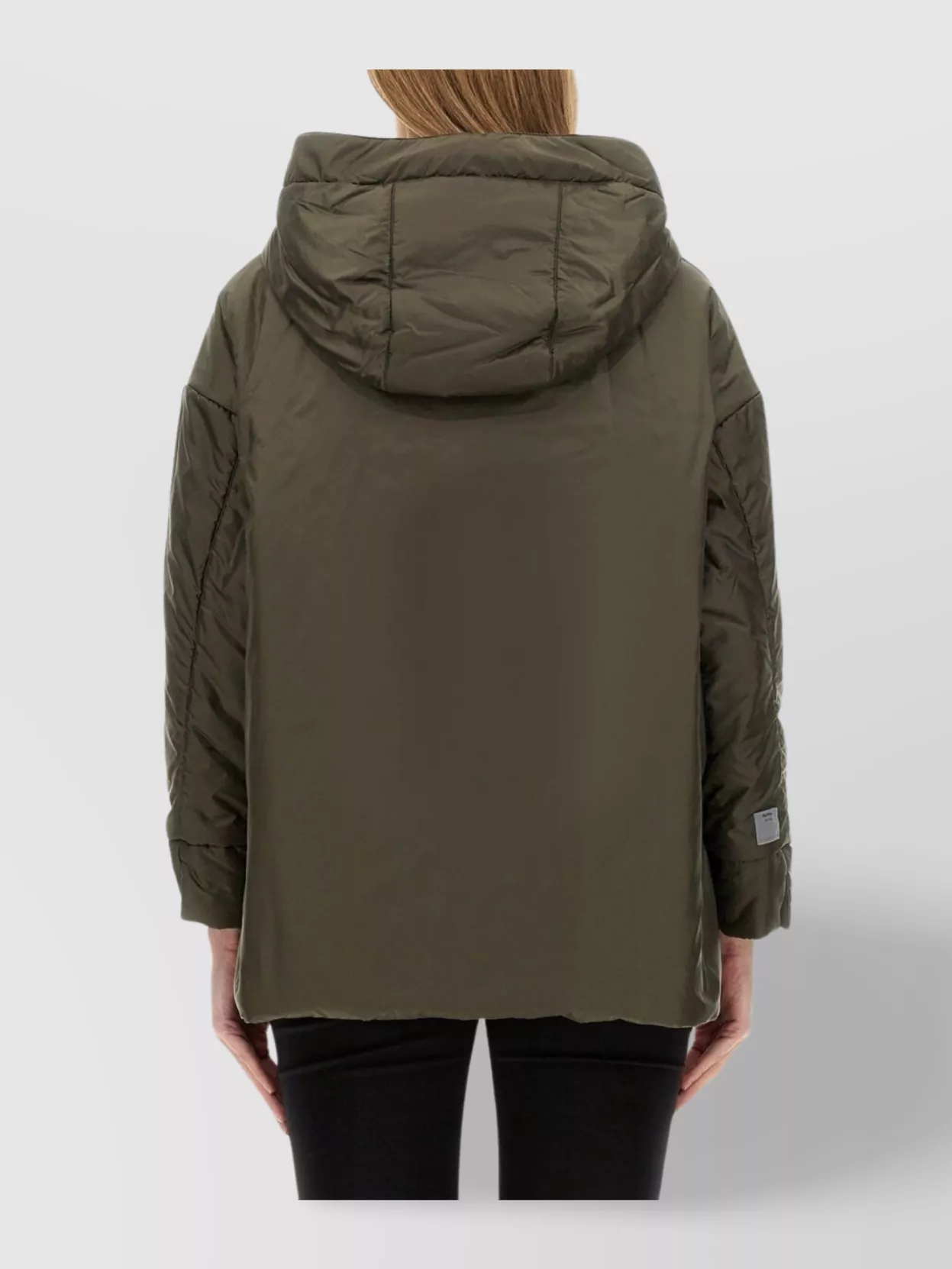 S Max Mara Cube Jacket With Hood And Pockets