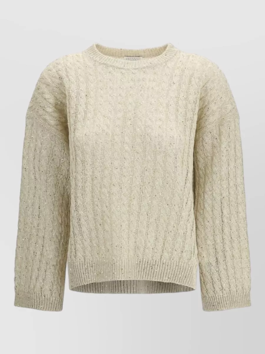 Brunello Cucinelli linen sweatshirt