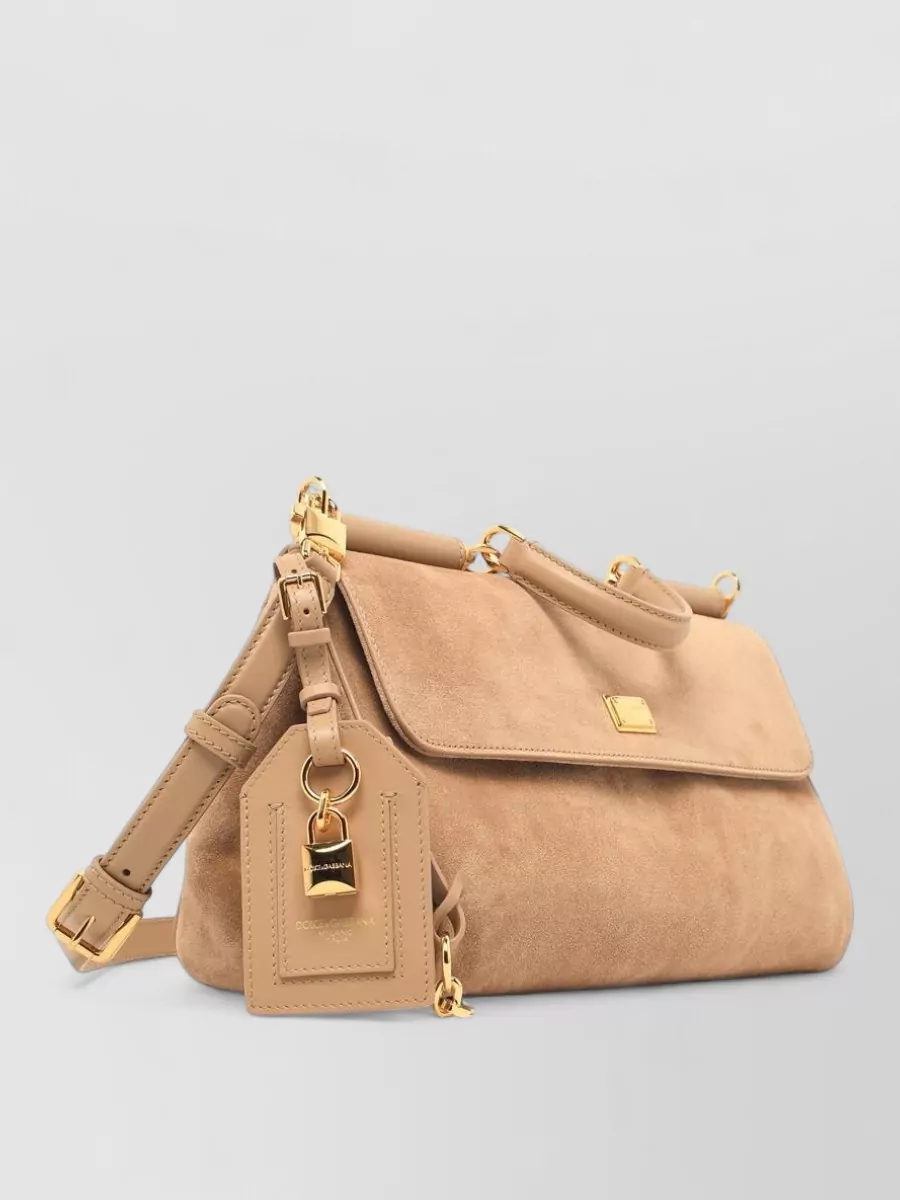 Dolce&Gabbana My Sicily Medium Leather Shoulder Bag