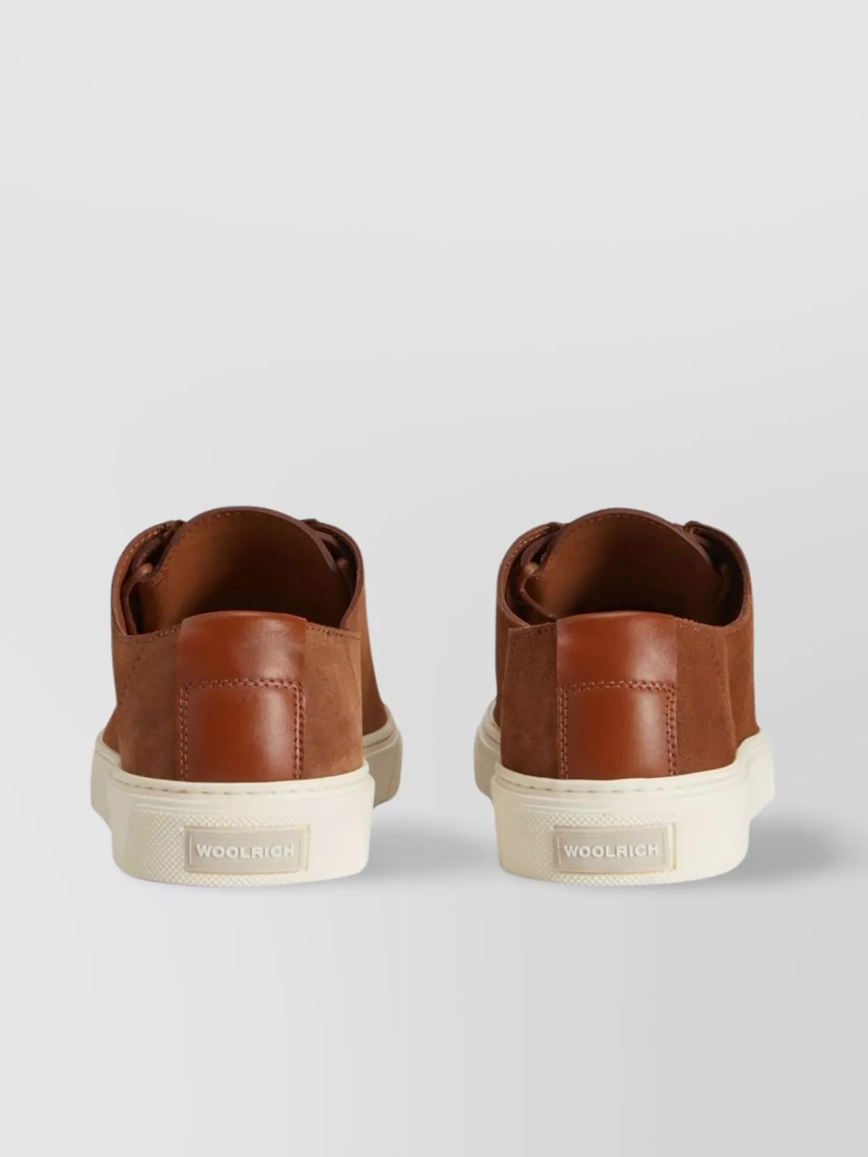 Woolrich Stitched Suede Low-Profile Sneakers