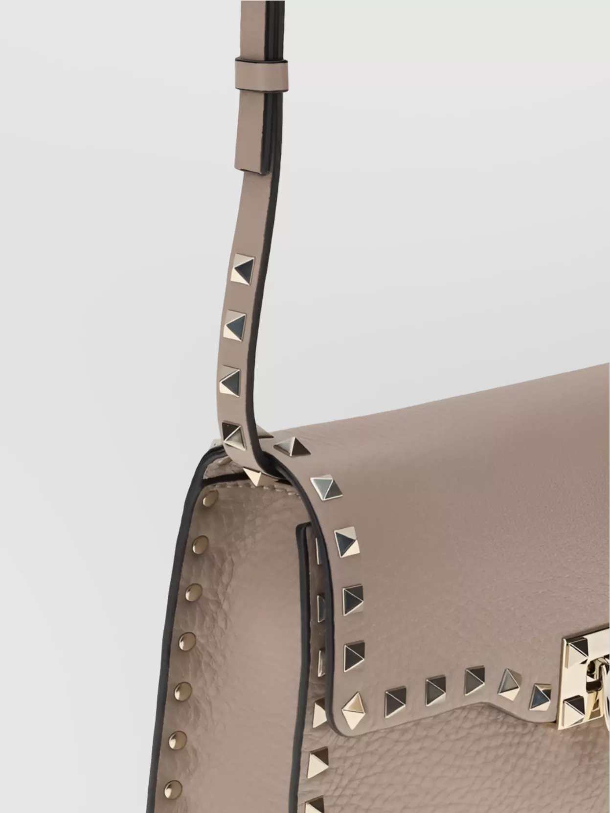 Valentino Garavani Studded Profile Shoulder Bag