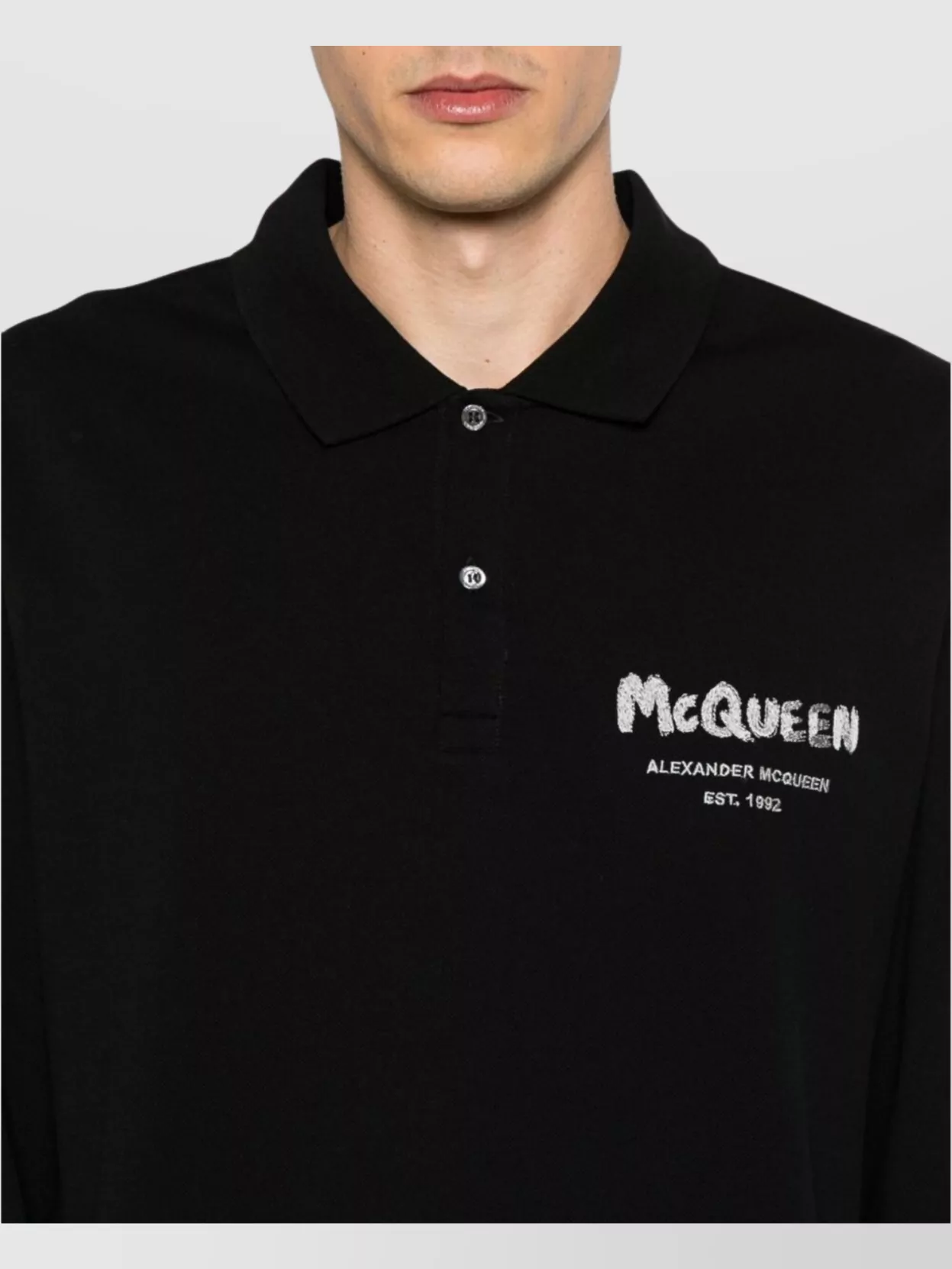 Alexander Mcqueen Polo Collar Short Sleeves