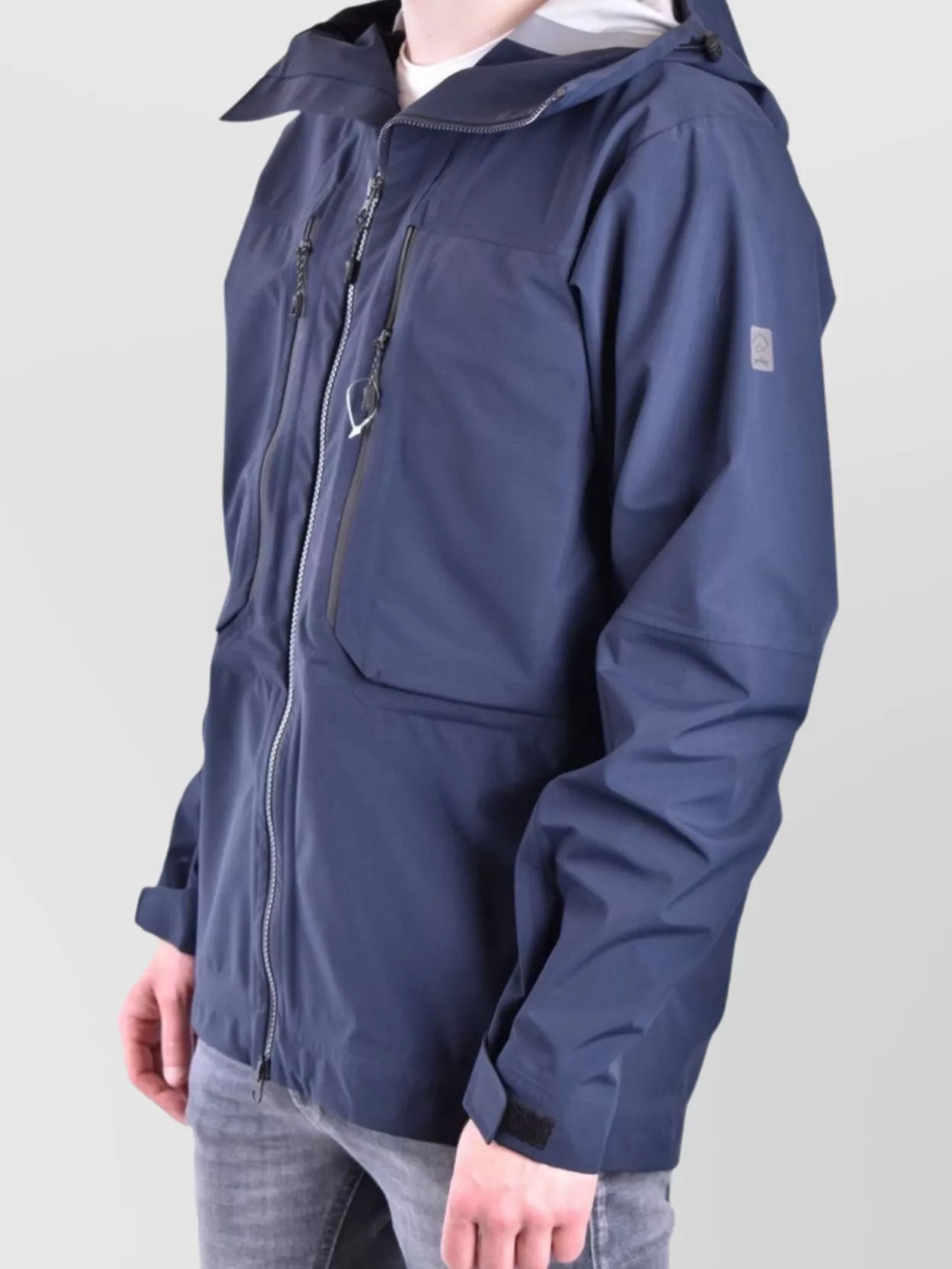 Paul & Shark Hooded Water-Resistant Breathable Fabric Jackets