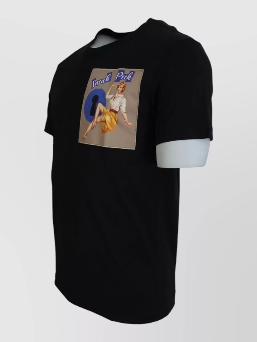 Dolce&Gabbana Cotton Printed Short-Sleeve T-Shirt