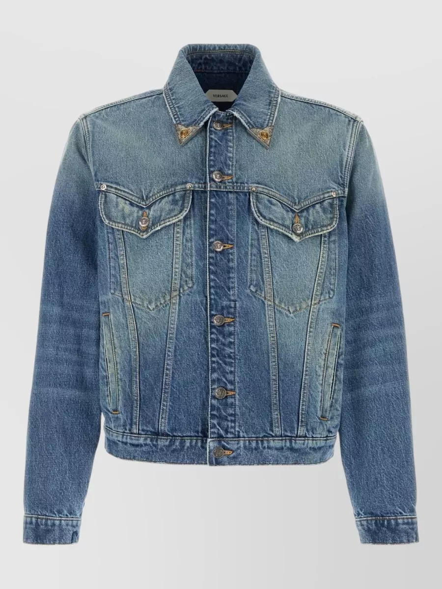 Versace stonewashed denim jacket