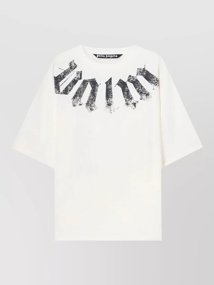 Palm Angels cotton loose t-shirt