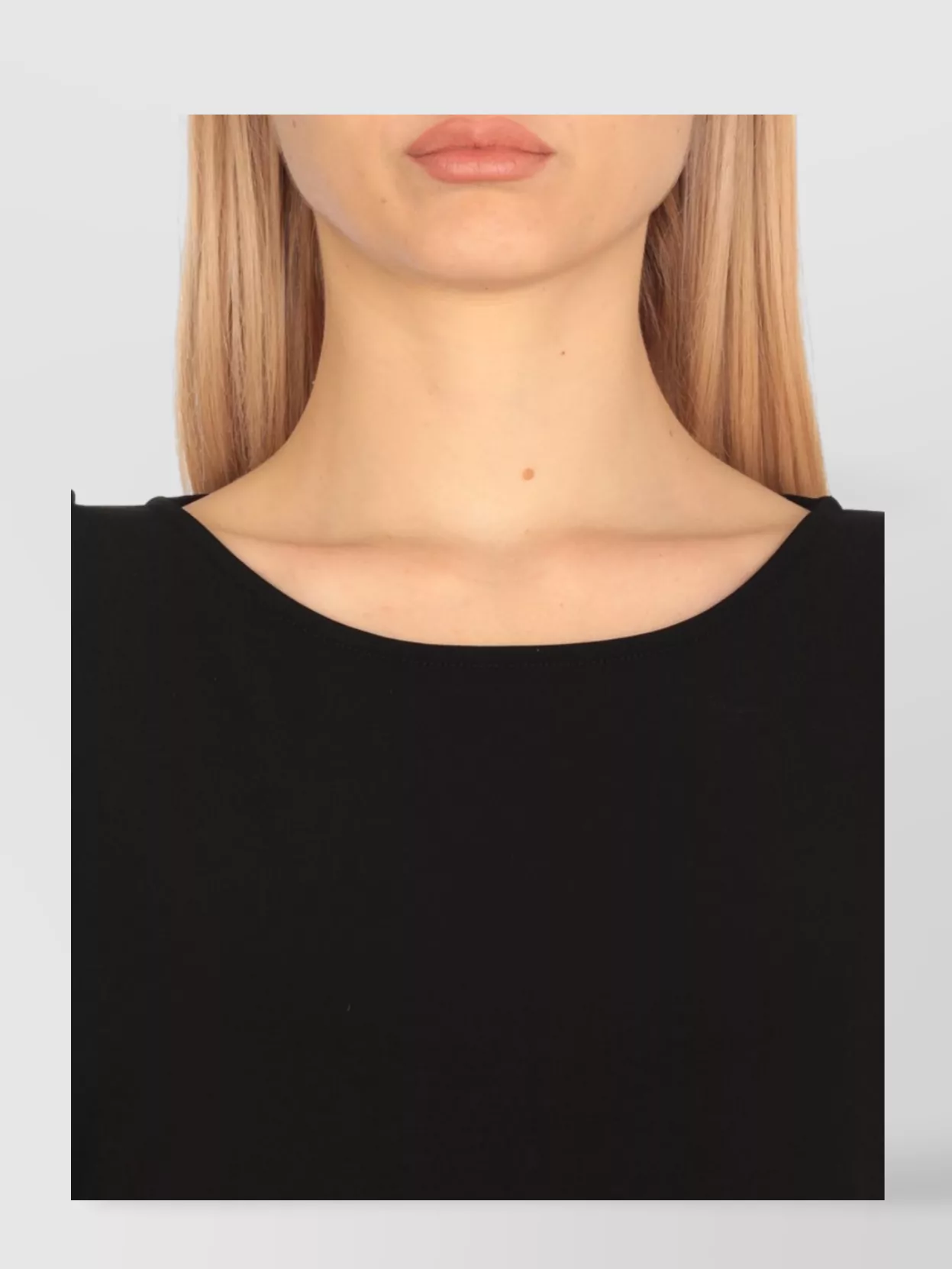 Fay Round Neck Cap Sleeves Blouse
