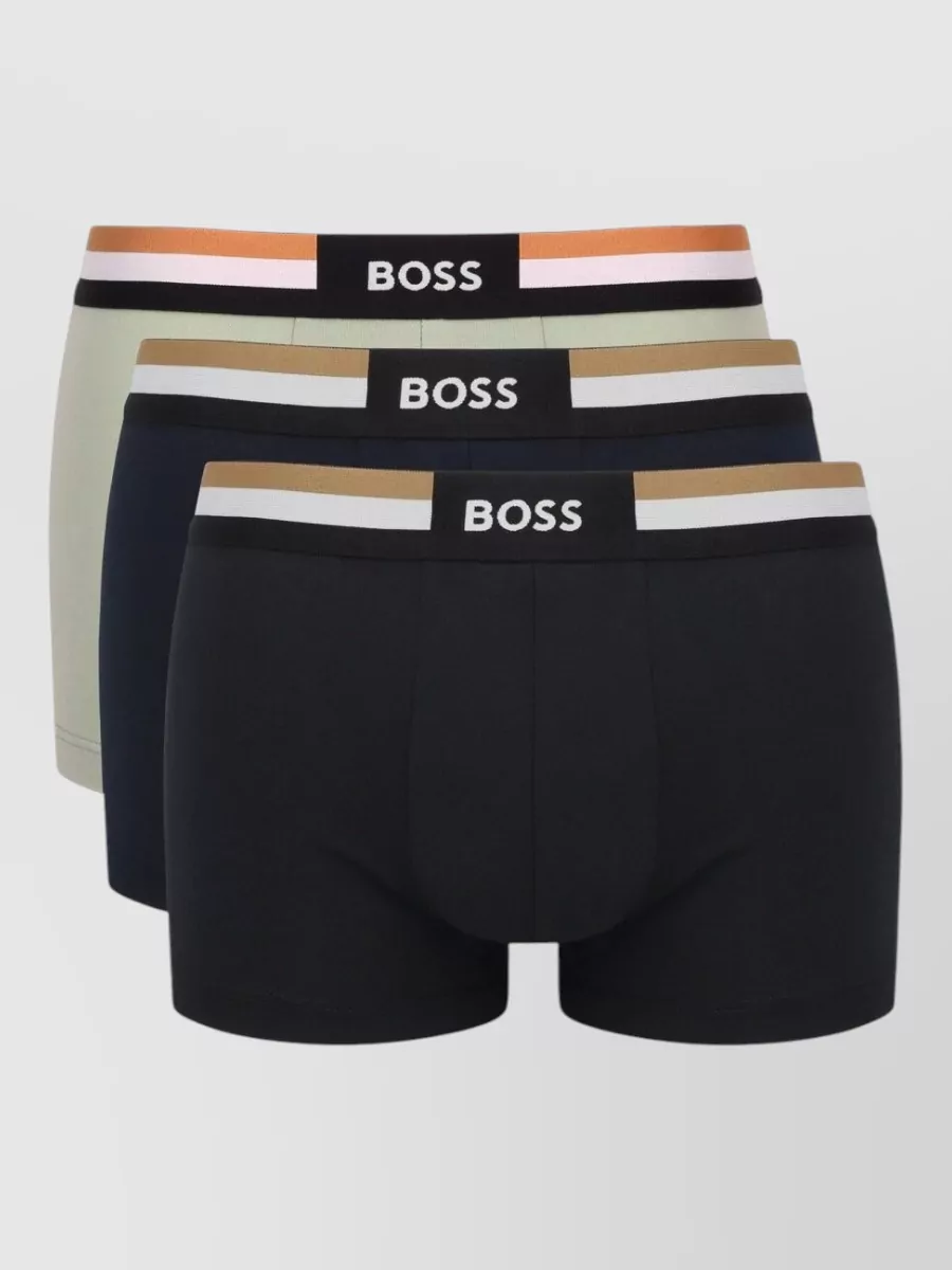 Boss logo boxer briefs 3-pack