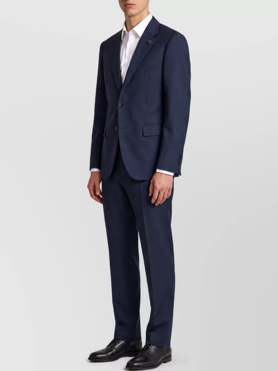 Lardini Virgin Wool Single-Breasted Suit