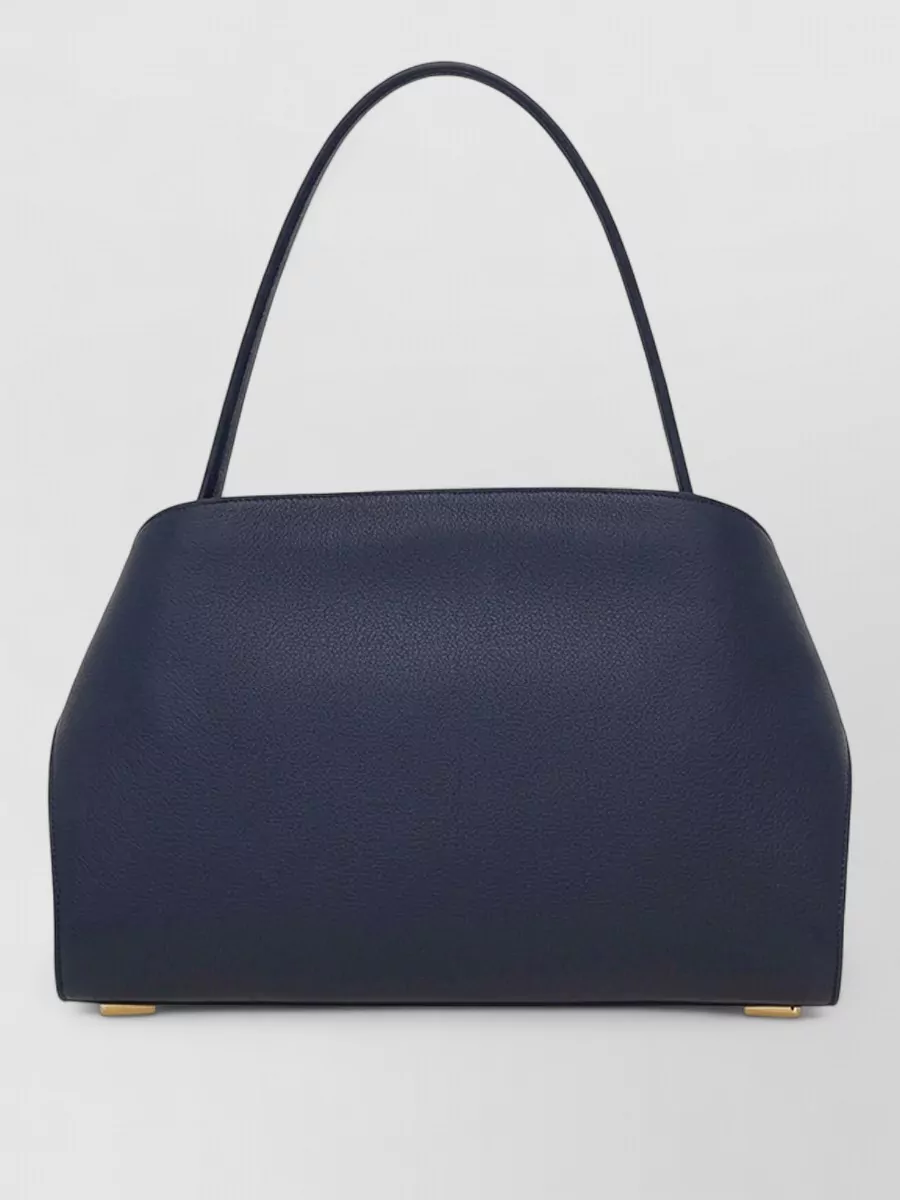 Ferragamo Hug Leather Shoulder Bag Gancini Detail