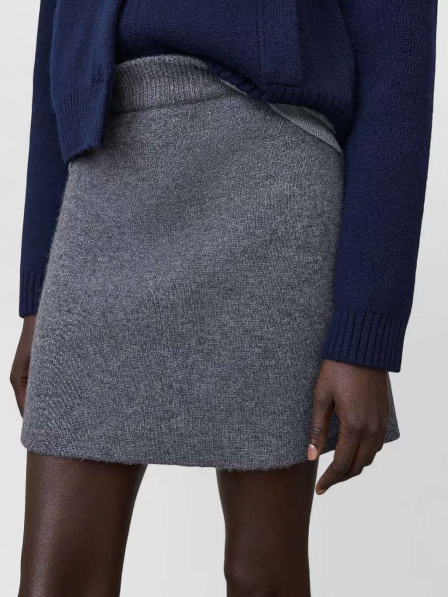 Lisa Yang Cashmere Knitted Mini Skirt
