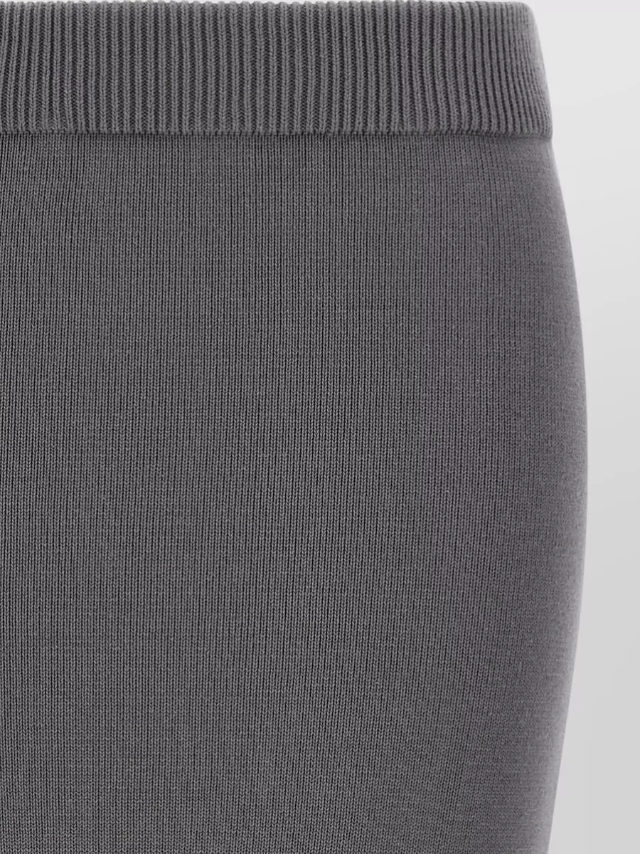 Entire Studios Cotton Ribbed Midi Skirt