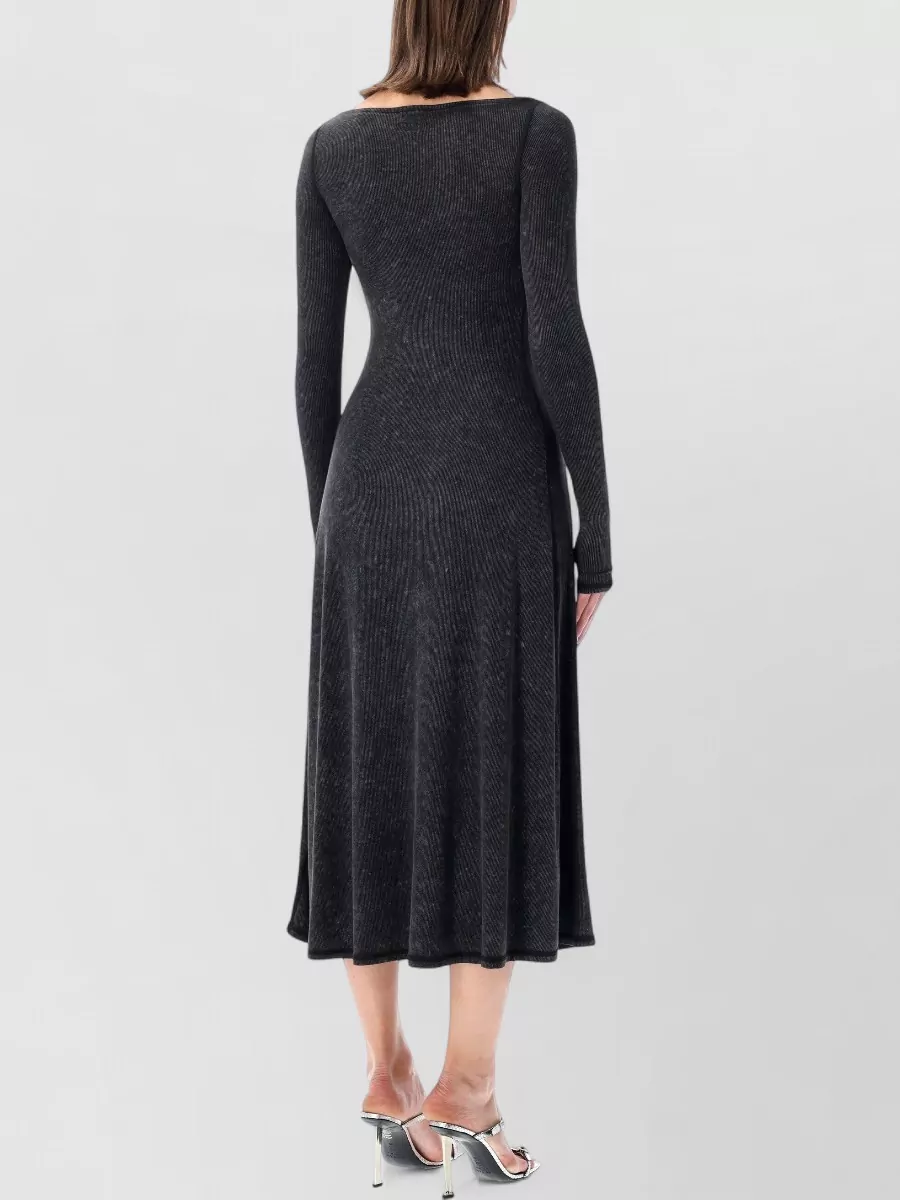 Diesel Ribbed Midi Dress