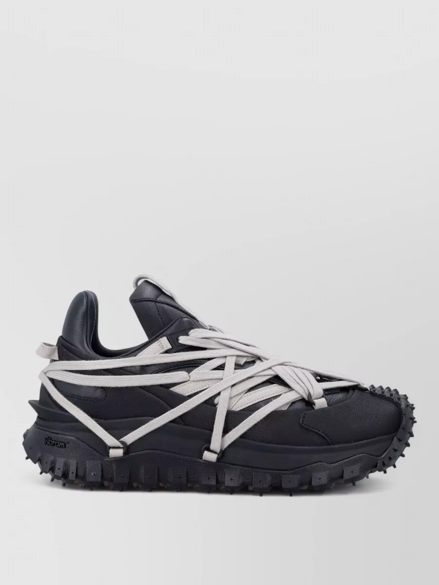 Moncler Leather Low-Top Sneakers