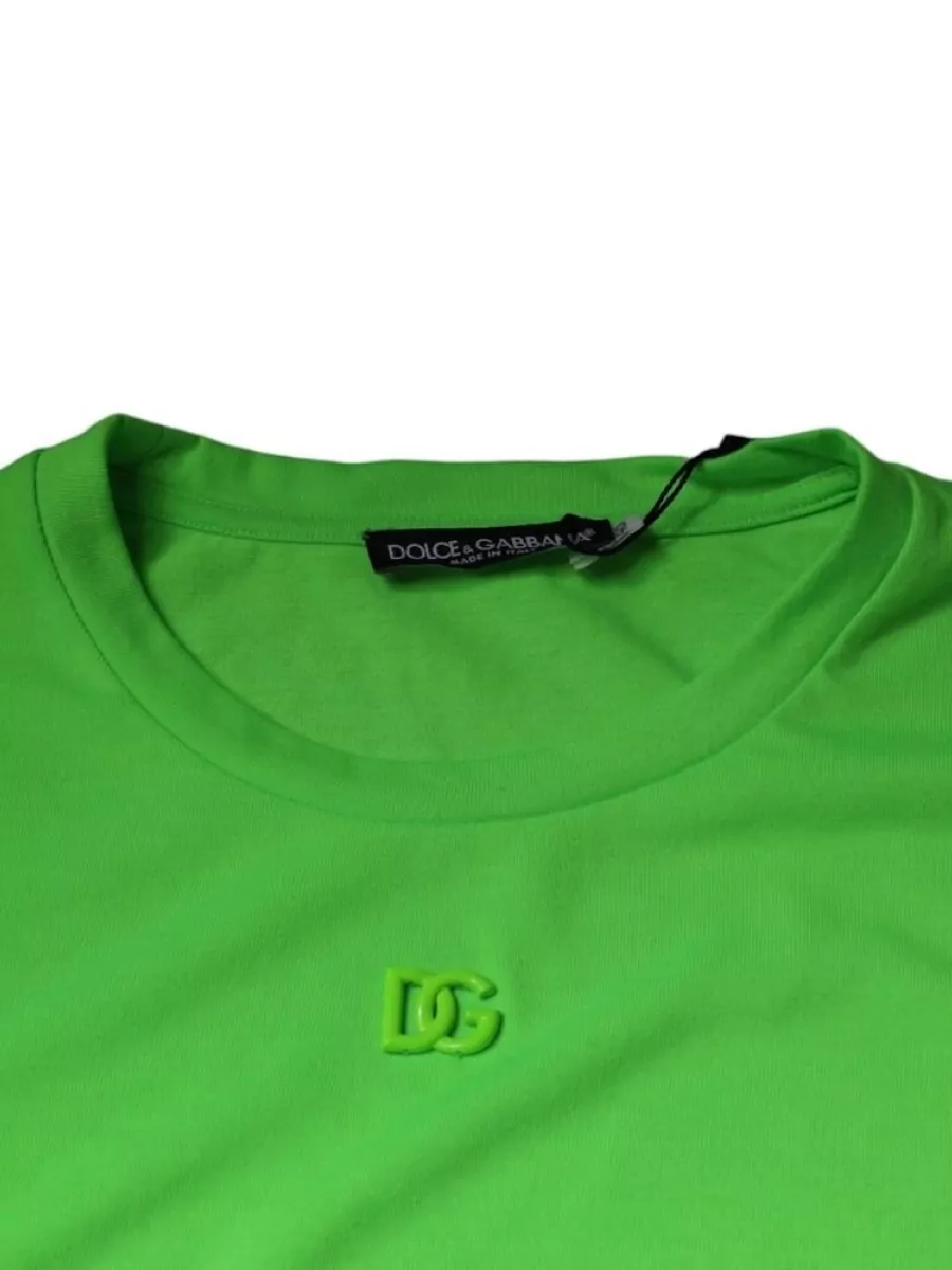 Dolce&Gabbana Logo Round Neck Short-Sleeve T-Shirt