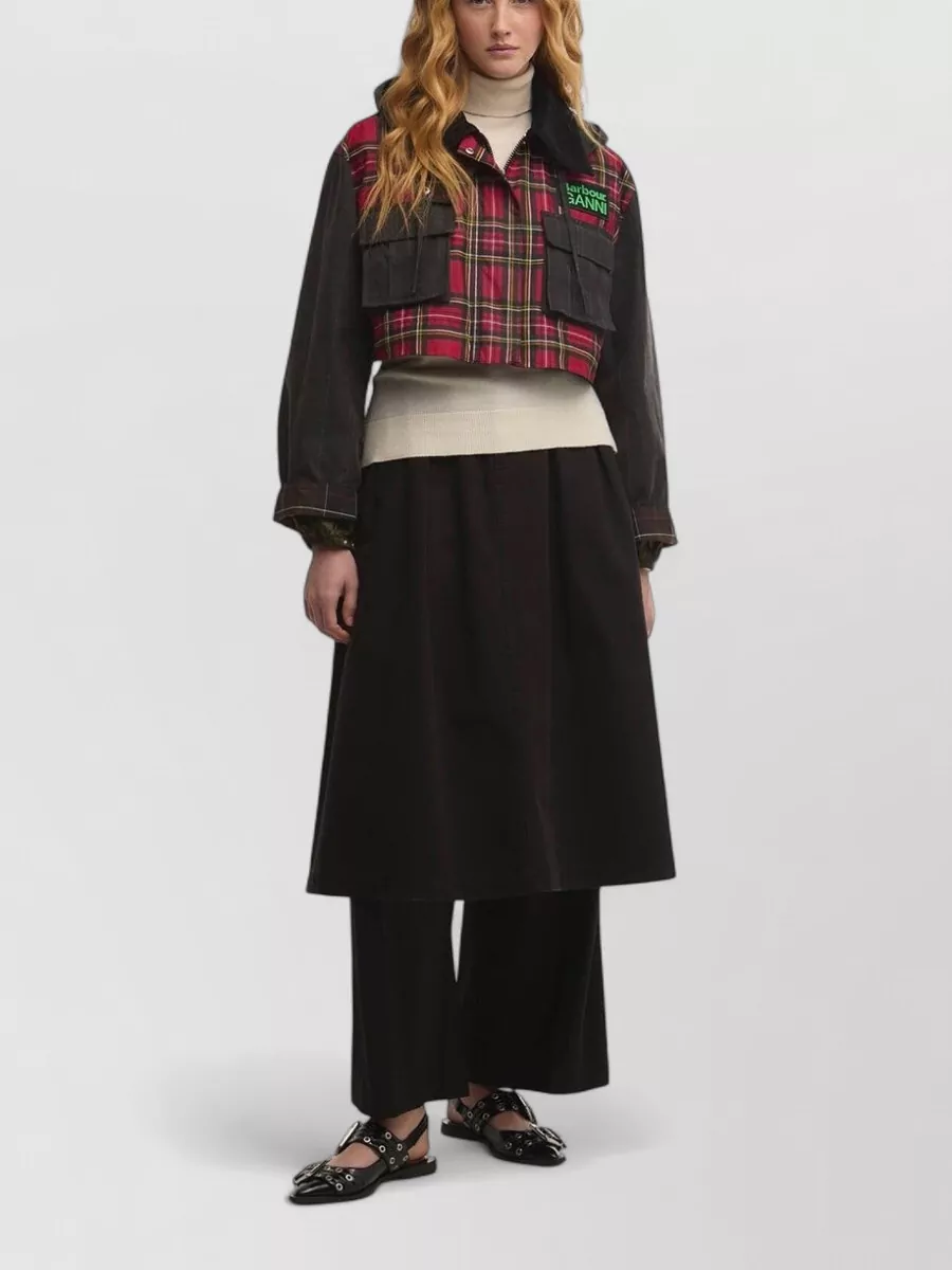 Barbour Waxed Cotton Single-Breasted Coat