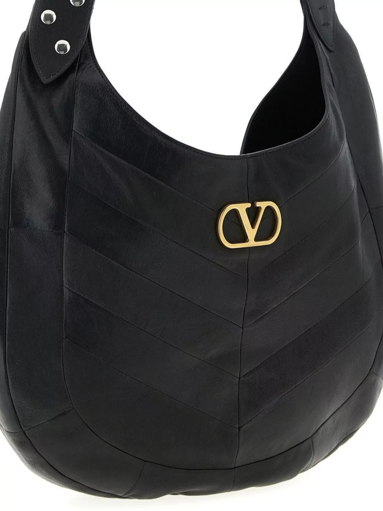 Valentino Garavani Medium Hobo Shoulder Bag Studs