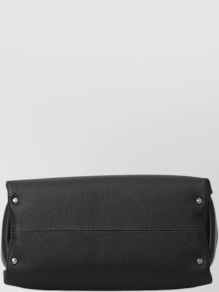 Tod's T Timeless Medium Leather Tote Bag