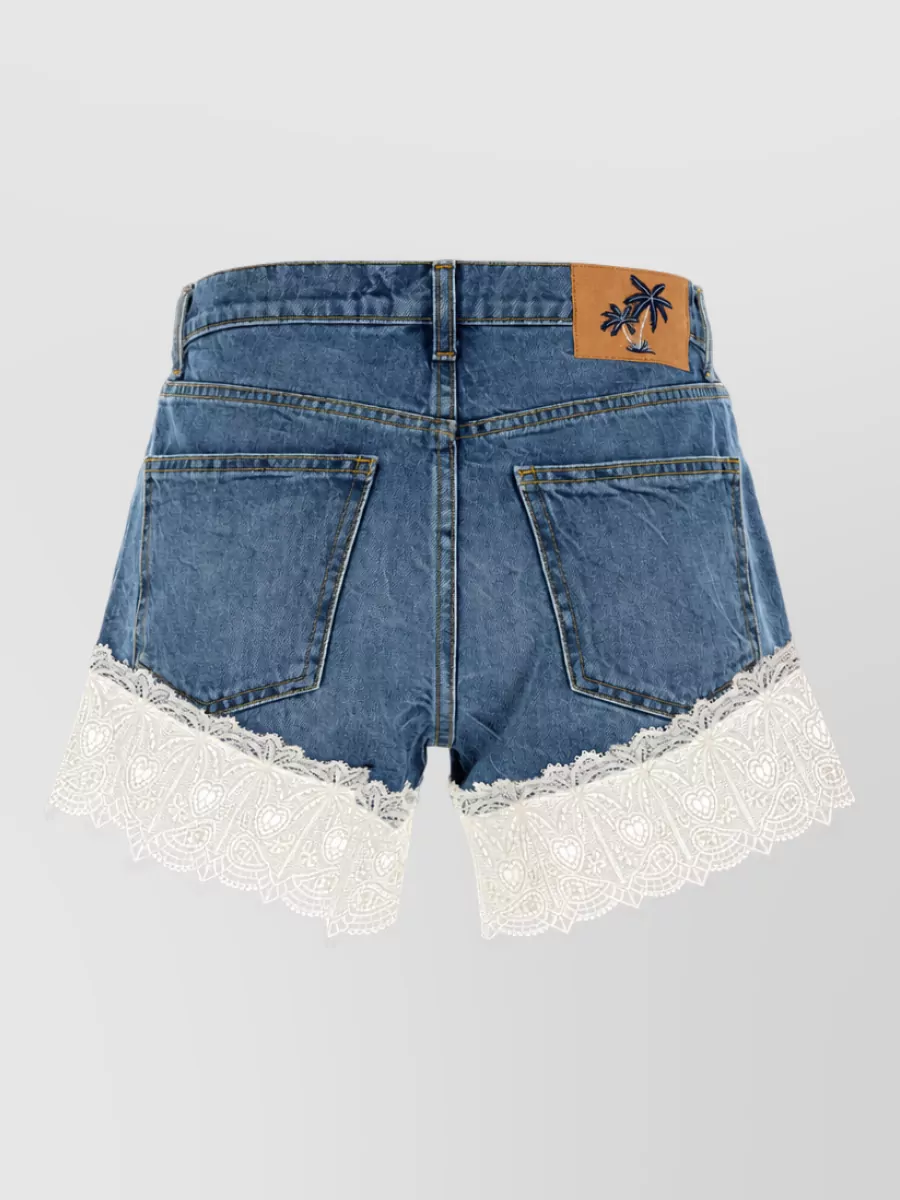 Alanui Denim shorts