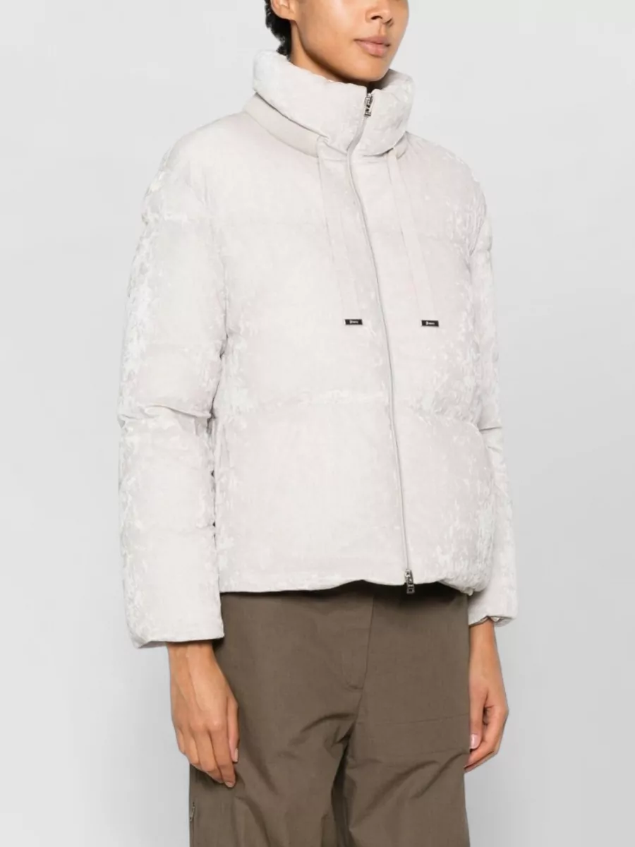 Herno Quilted Funnel Neck Puffer Jacket