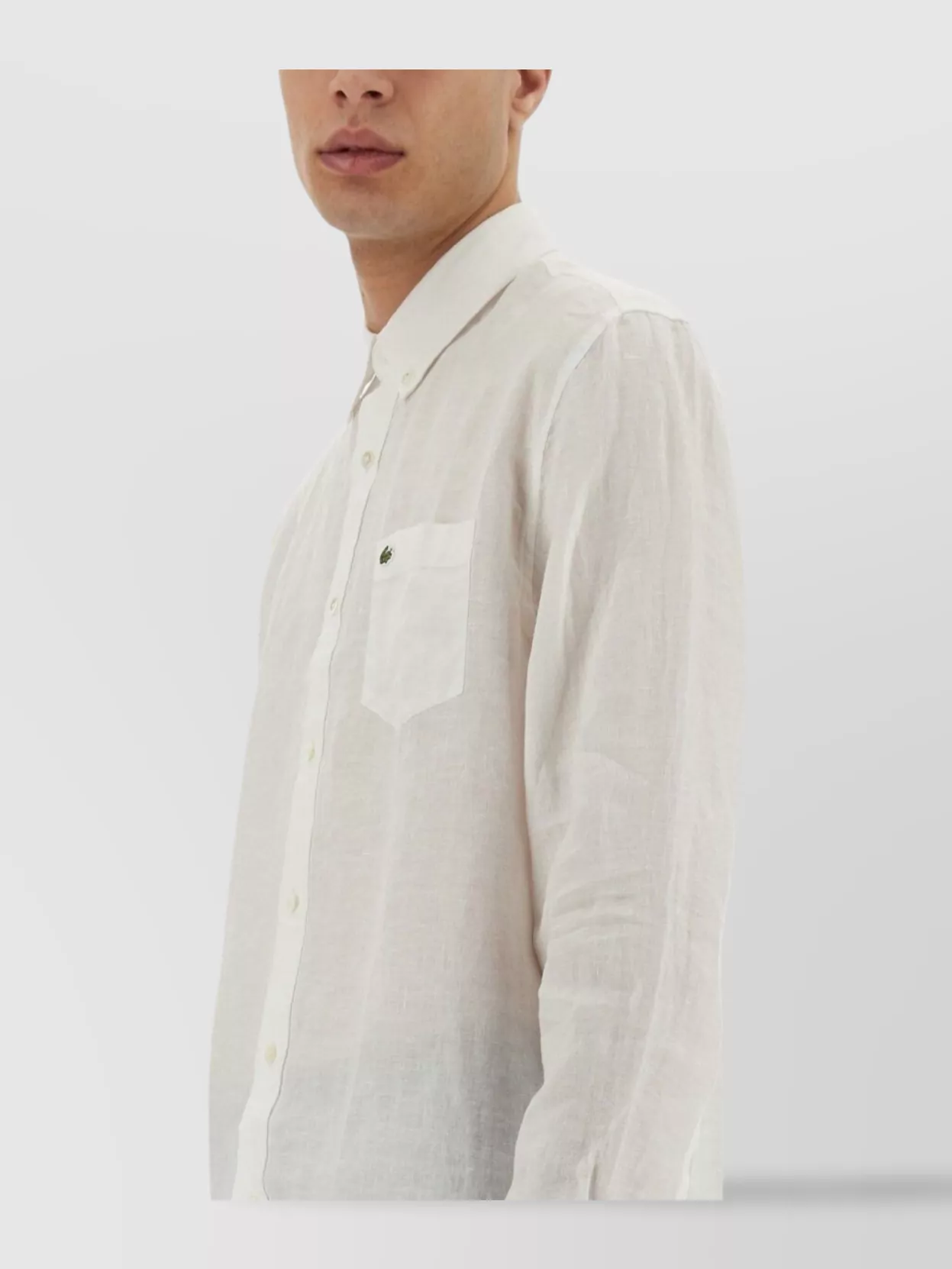 Lacoste Embroidered Logo Shirt Pocket