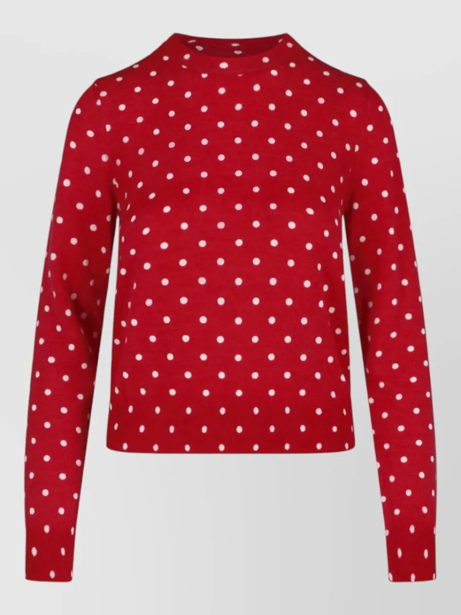 Comme des Garçons wool crewneck sweatshirt