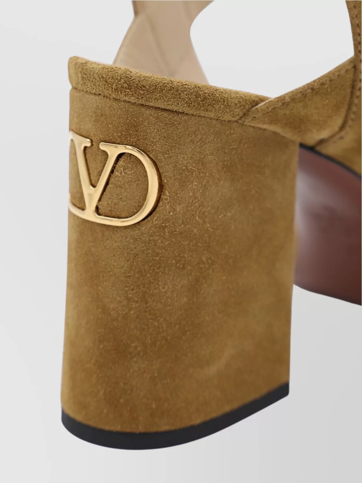 Valentino Garavani Sandals Block Heel Open Toe Platform Sole
