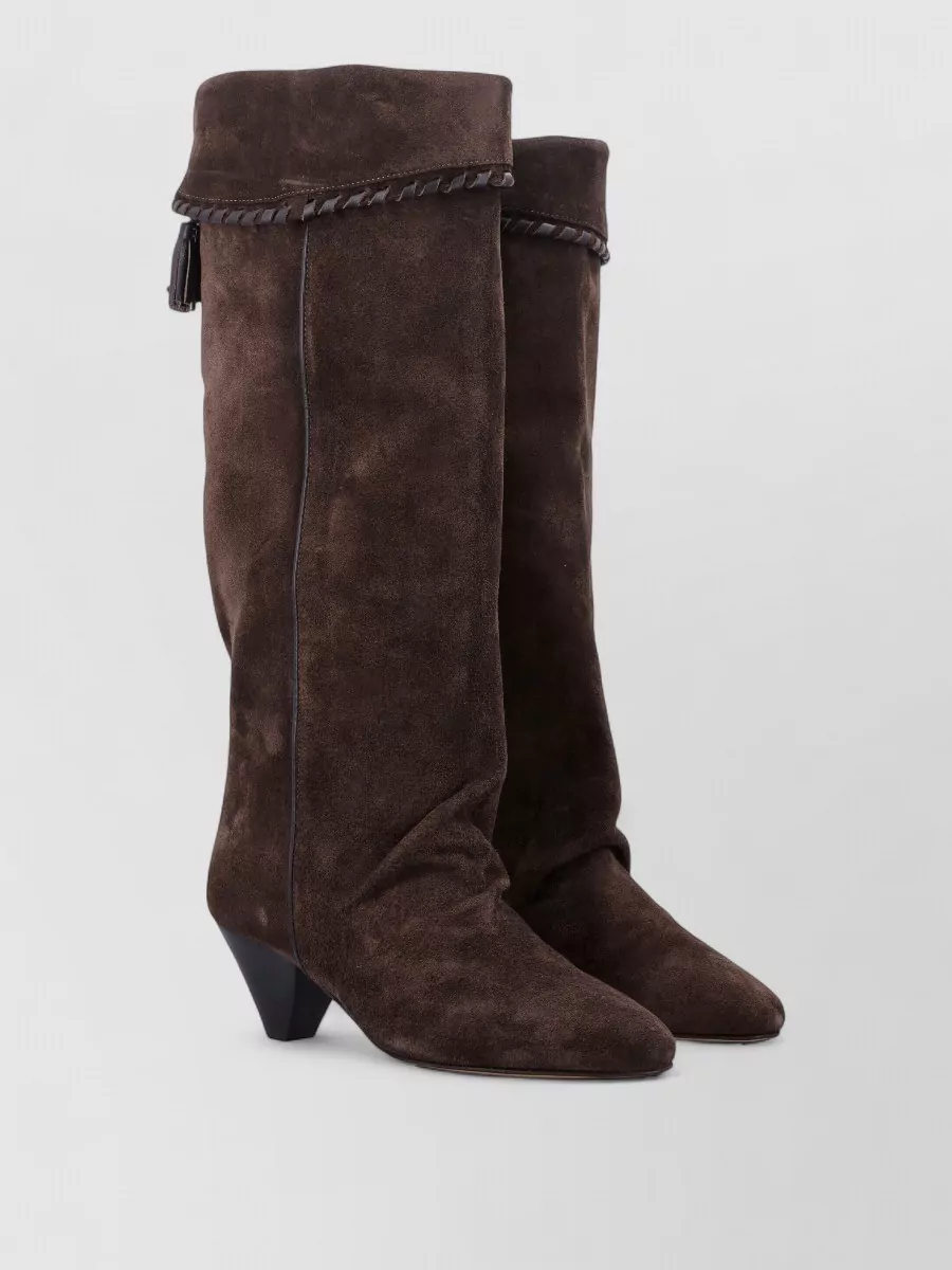 Isabel Marant leather western boots