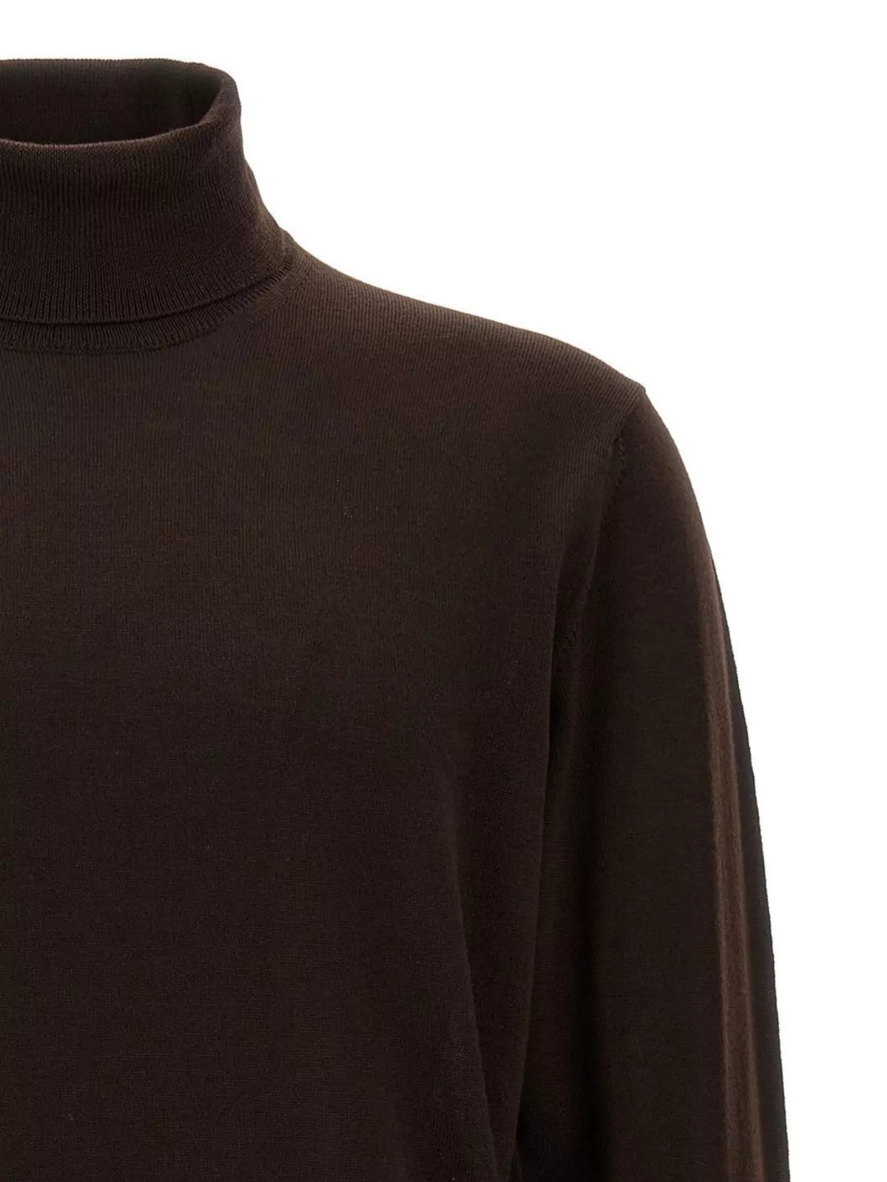 Roberto Collina Ribbed Turtleneck Sweater Long Sleeves