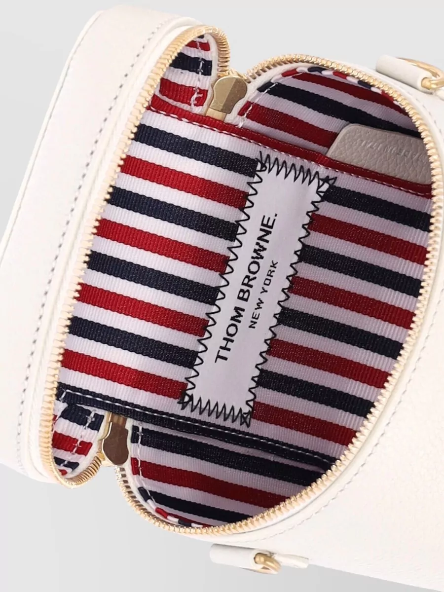 Thom Browne Leather Clutch Bag