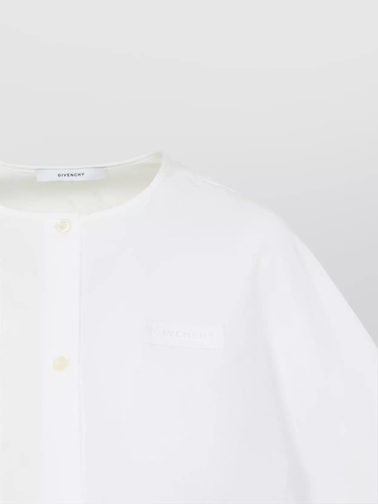 Givenchy Boxy Cropped Top Silhouette