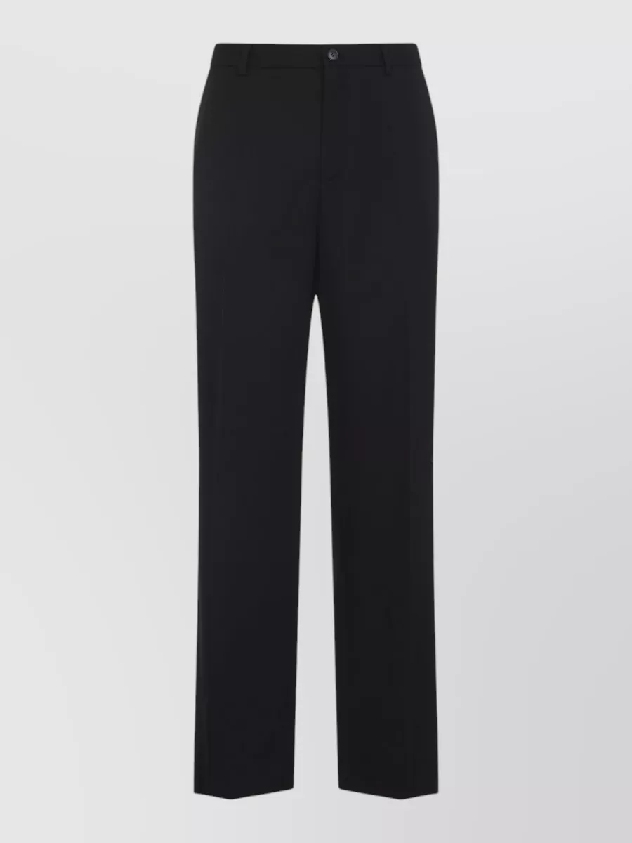 Balenciaga Tuxedo Trousers Belt Loops Side Pockets