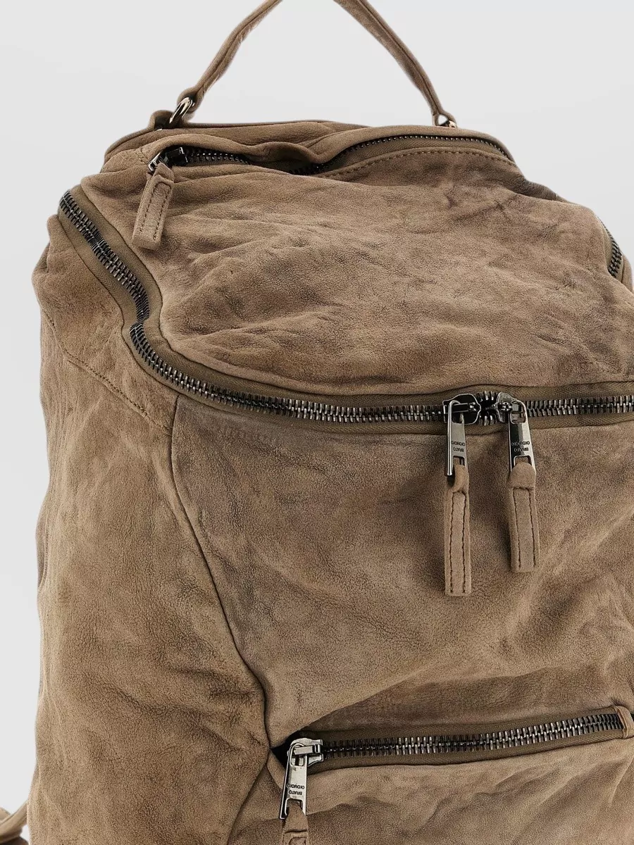 Giorgio Brato Leather Backpack