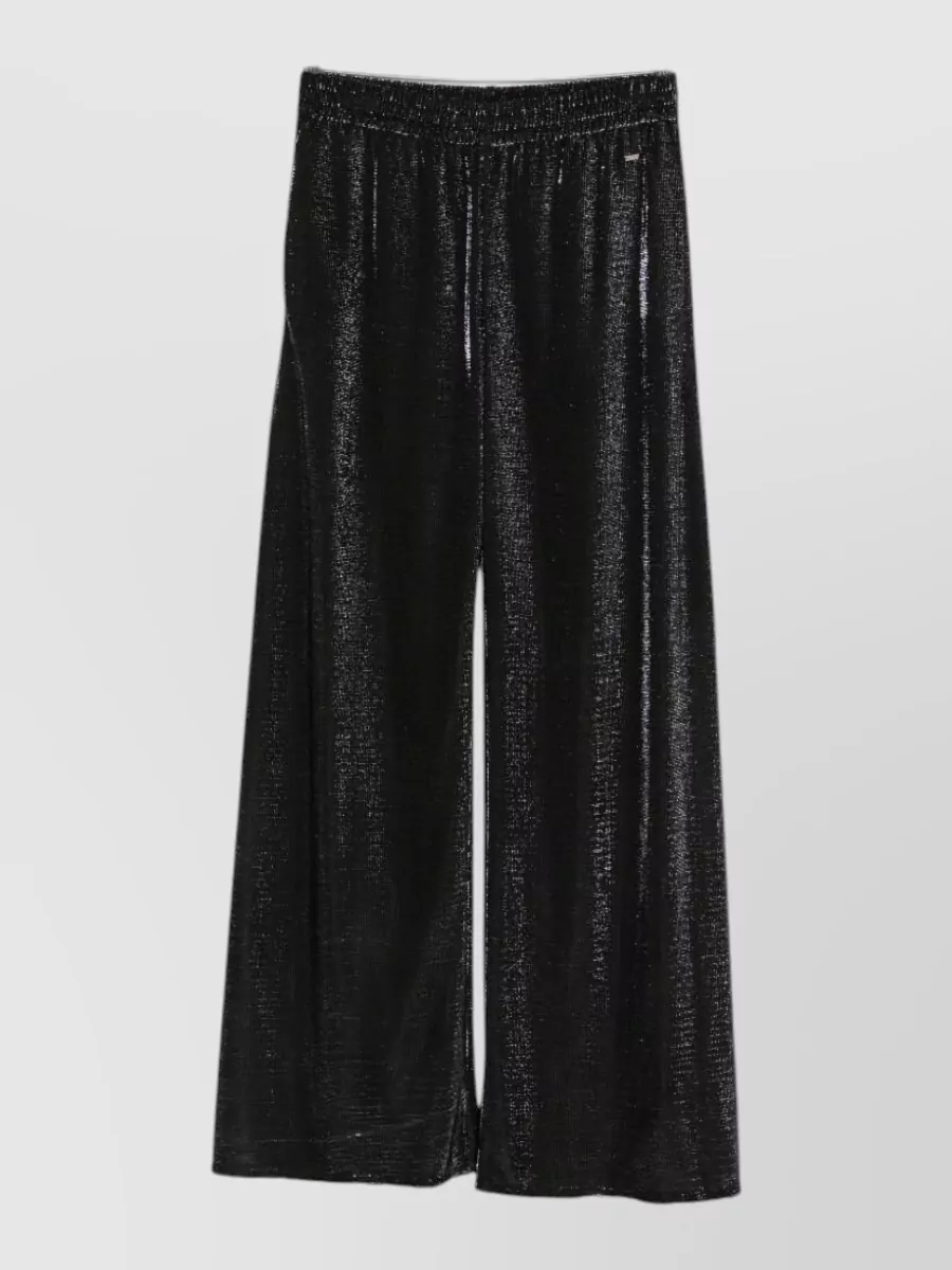 Gucci metallic square neck sleeveless top