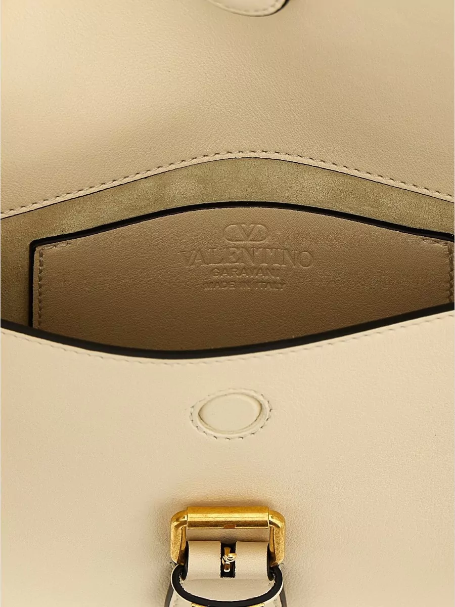 Valentino Garavani Calfskin Leather Shoulder Bag