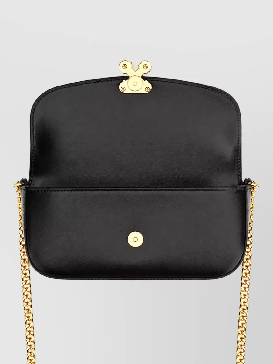 Alexander Mcqueen Skull Small Leather Clutch Bag