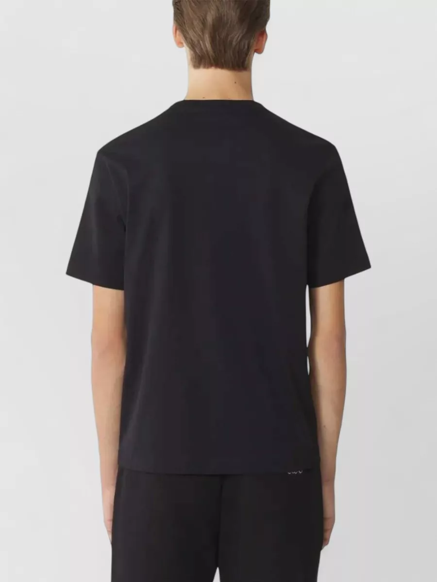 Lanvin Cotton Embroidered Logo T-Shirt