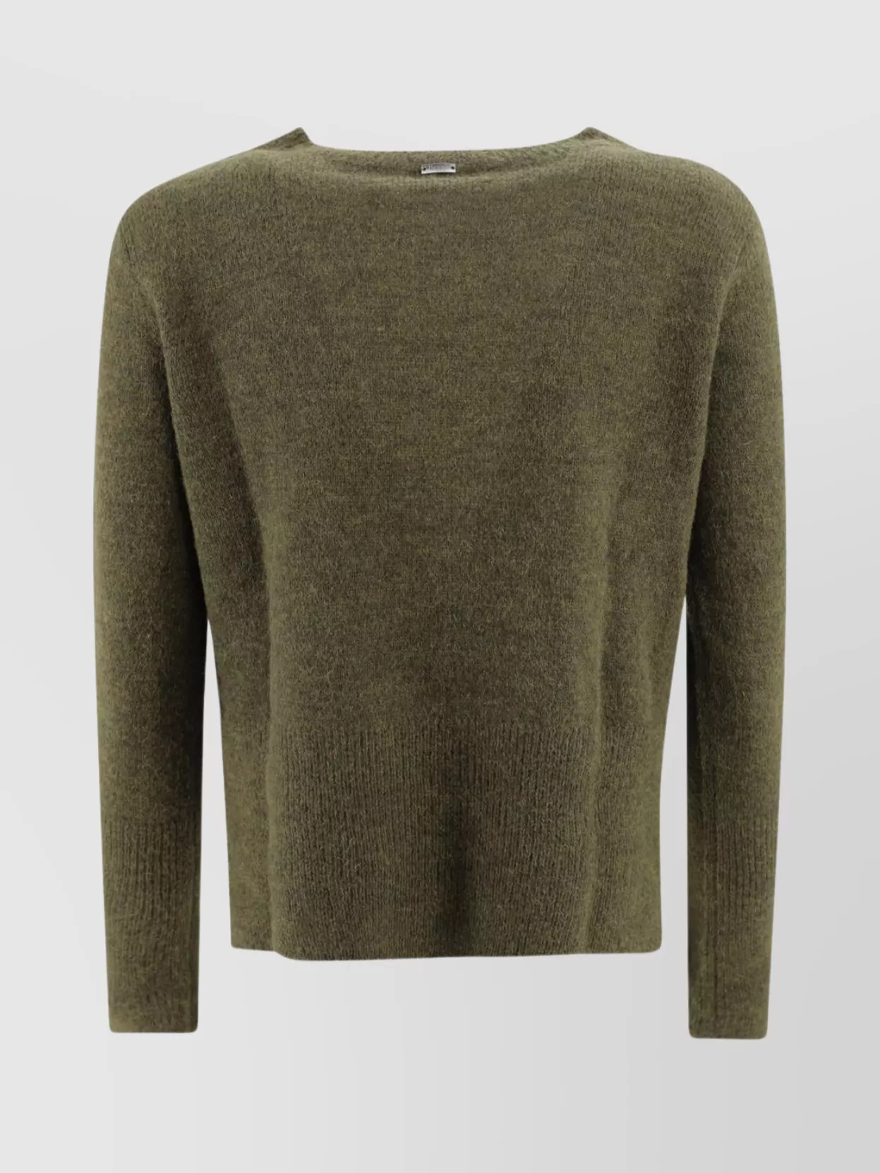 Herno Wool Crew Neck Knit Sweater