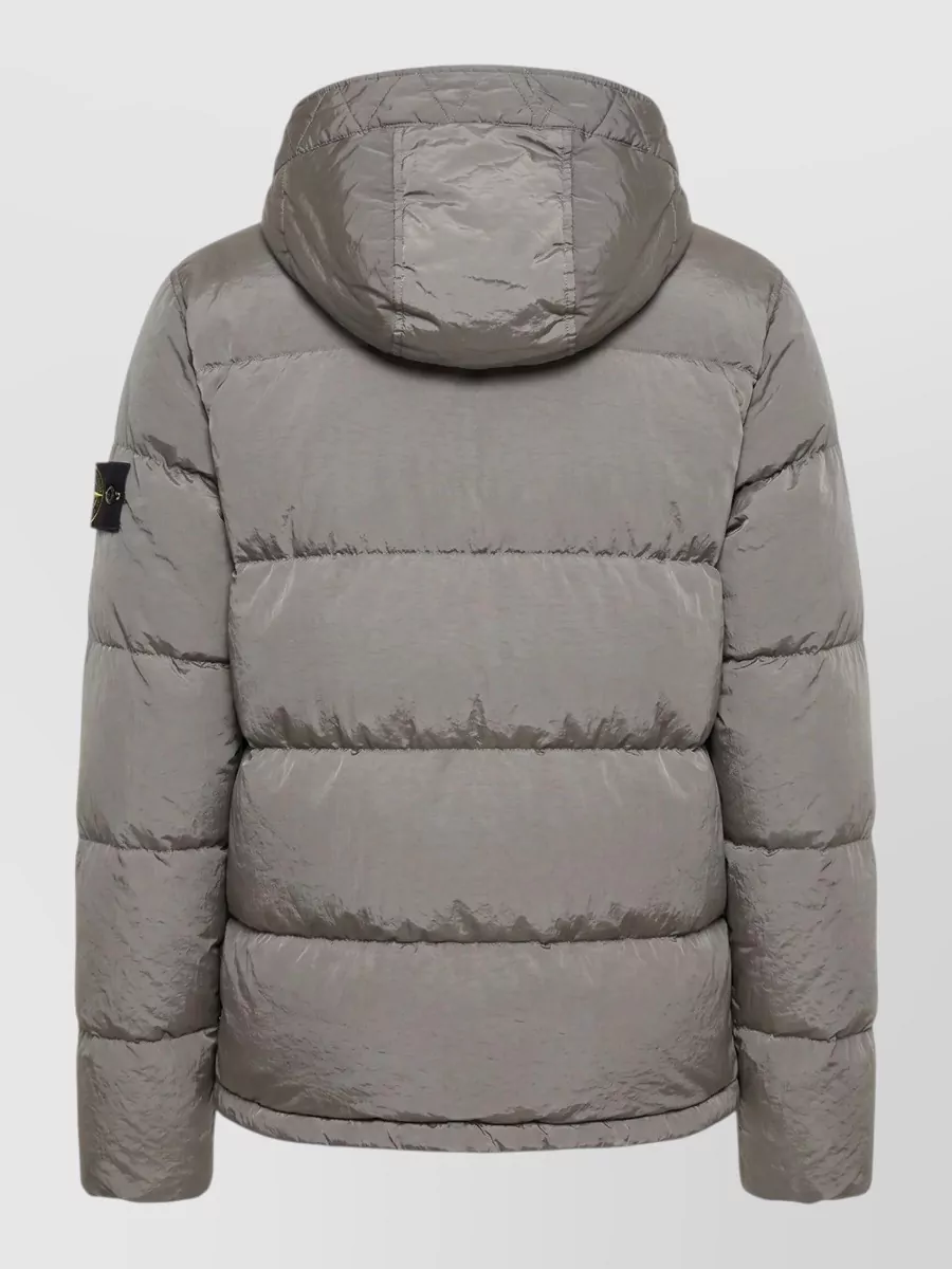 Stone Island Down Hooded Puffer Jacket