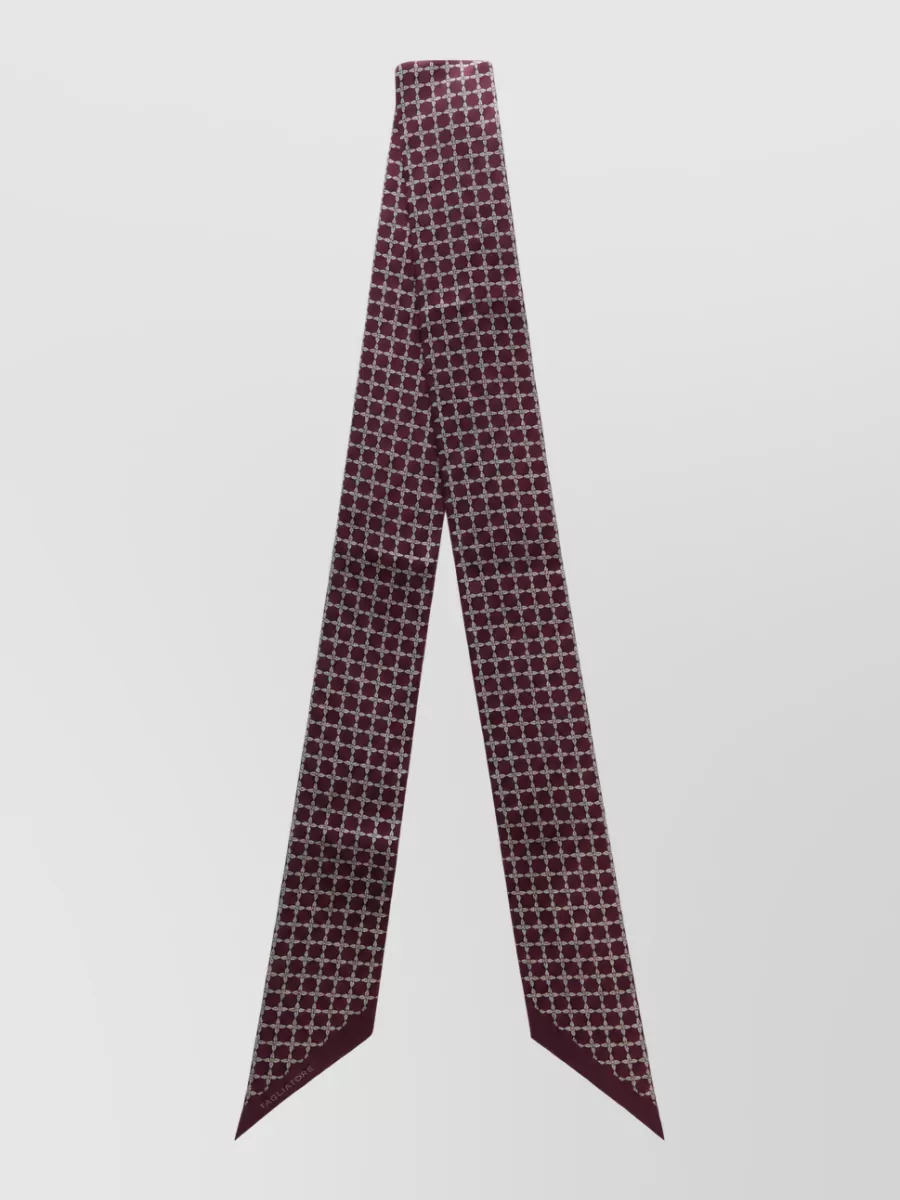 Tagliatore silk geometric-print tie