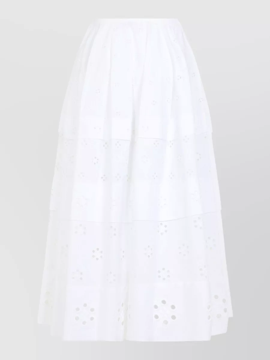 Celine cotton full skirt