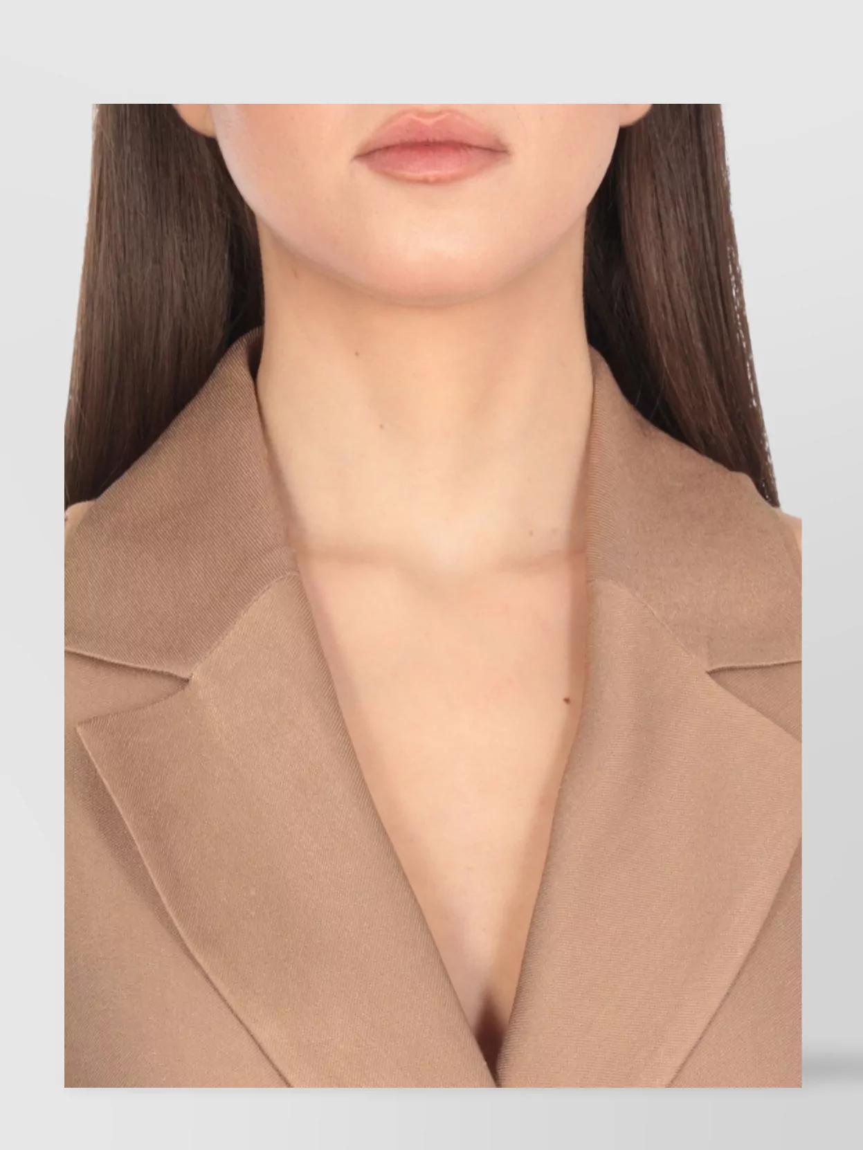 Peserico Linen And Viscose Midi Dress With Lapel Collar