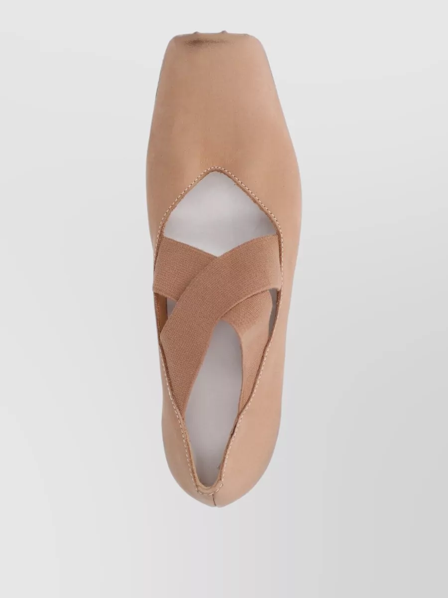 Uma Wang Leather Ballet Flats