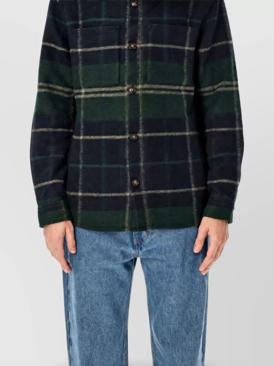 Barbour single breasted coat