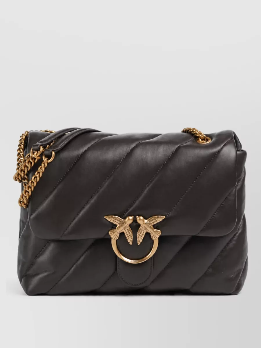 Pinko Love Bag Puff Leather Shoulder Bag