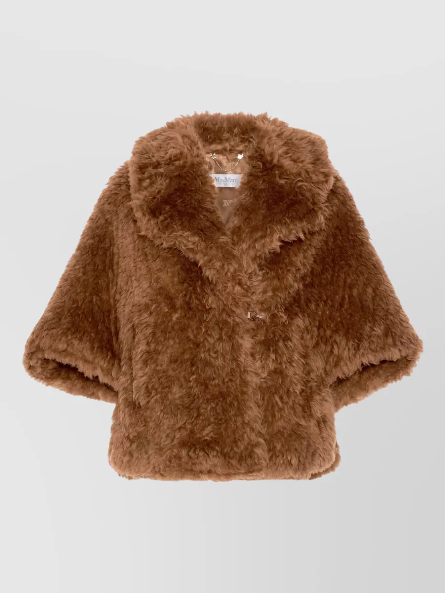Max Mara wool cape coat