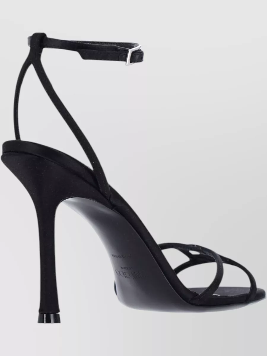 Jimmy Choo Heel Sandals Ankle Strap Open Toe